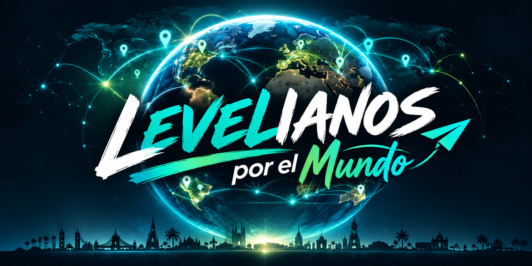 Levelianos por el Mundo: un planeta conectado por rutas turquesas y verdes